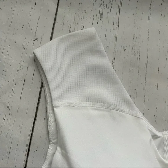 Tommie Copper Shoulder Support Bra Size Large White Back Support Compression - Picture 3 of 10